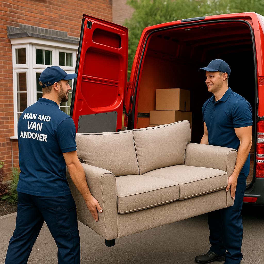 Man and Van Andover move from Andover to Tidworth